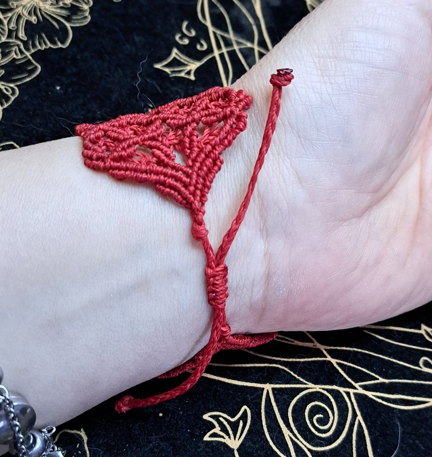 Bracelet manchette motif Diamant