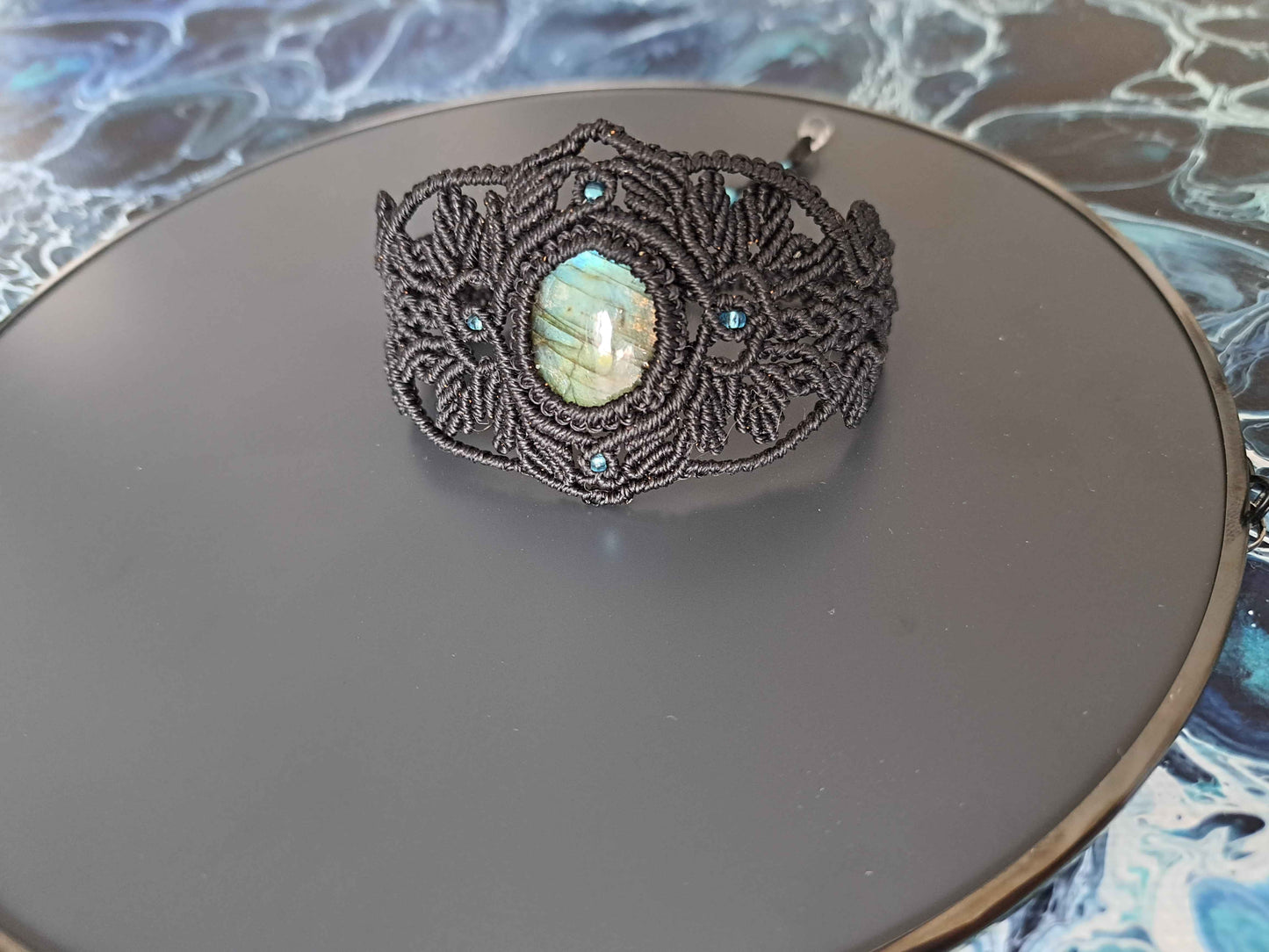 Bracelet Arabesque Labradorite