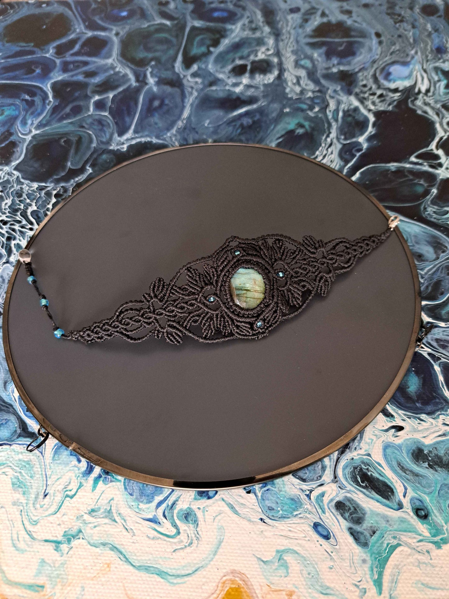 Bracelet Arabesque Labradorite
