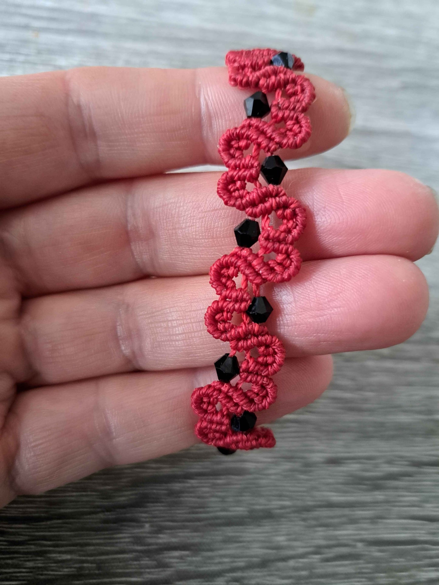 Bracelet arabesque et cristal